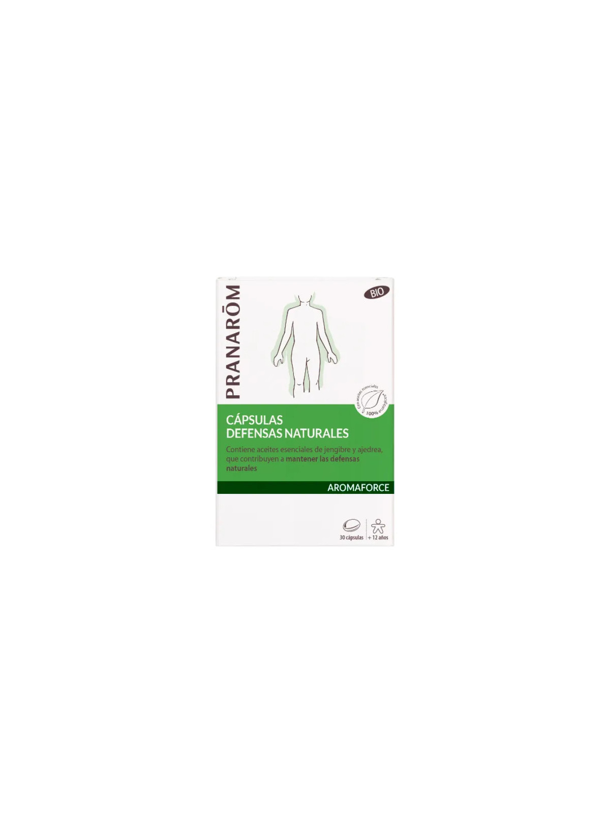 Pranarôm Aromaforce Défenses Naturelles Bio 30 Capsules