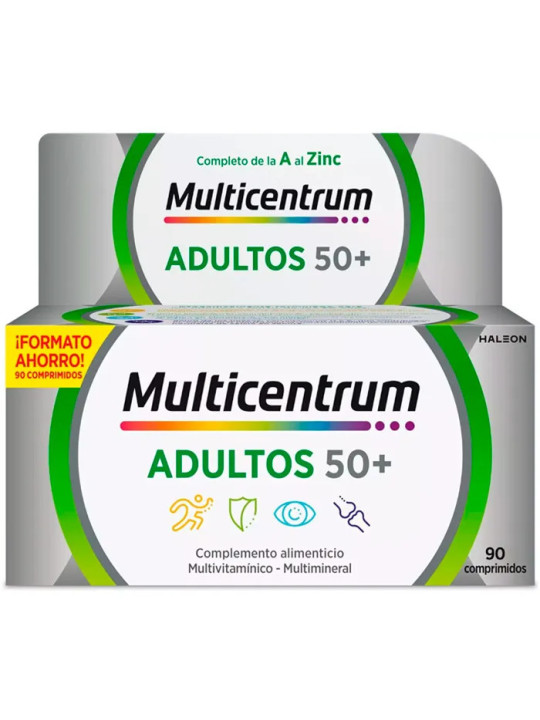 Multicentrum Adultes 50+ 90 Comprimés