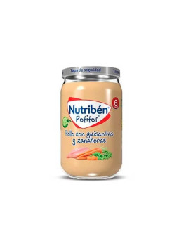 Nutribén Poulet aux Petits Pois et aux Carottes 235g