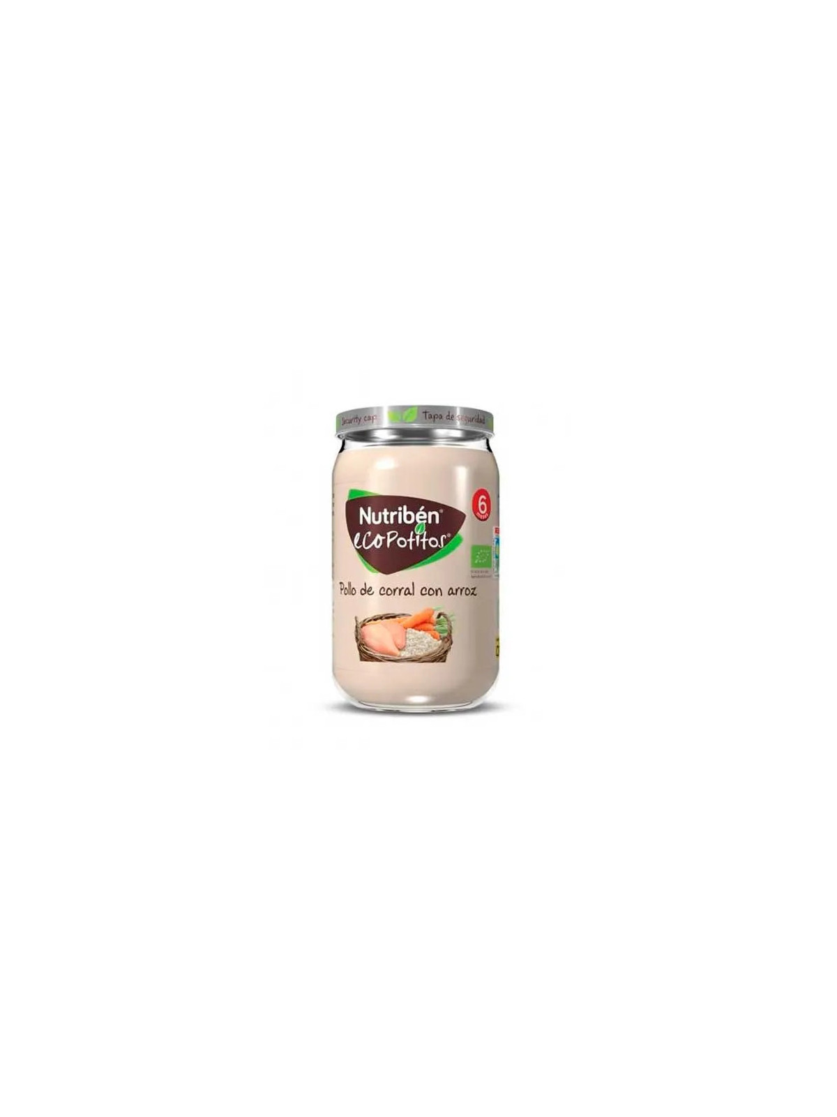 Nutribén Ecopotito Poulet Fermier avec Riz 235g