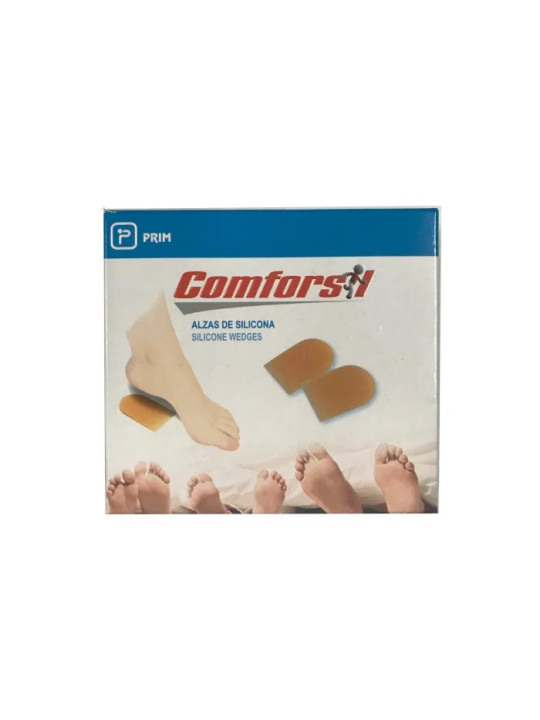 Prim Comforsil Talonnettes Silicone Dysmétrie 5mm 2 Unités