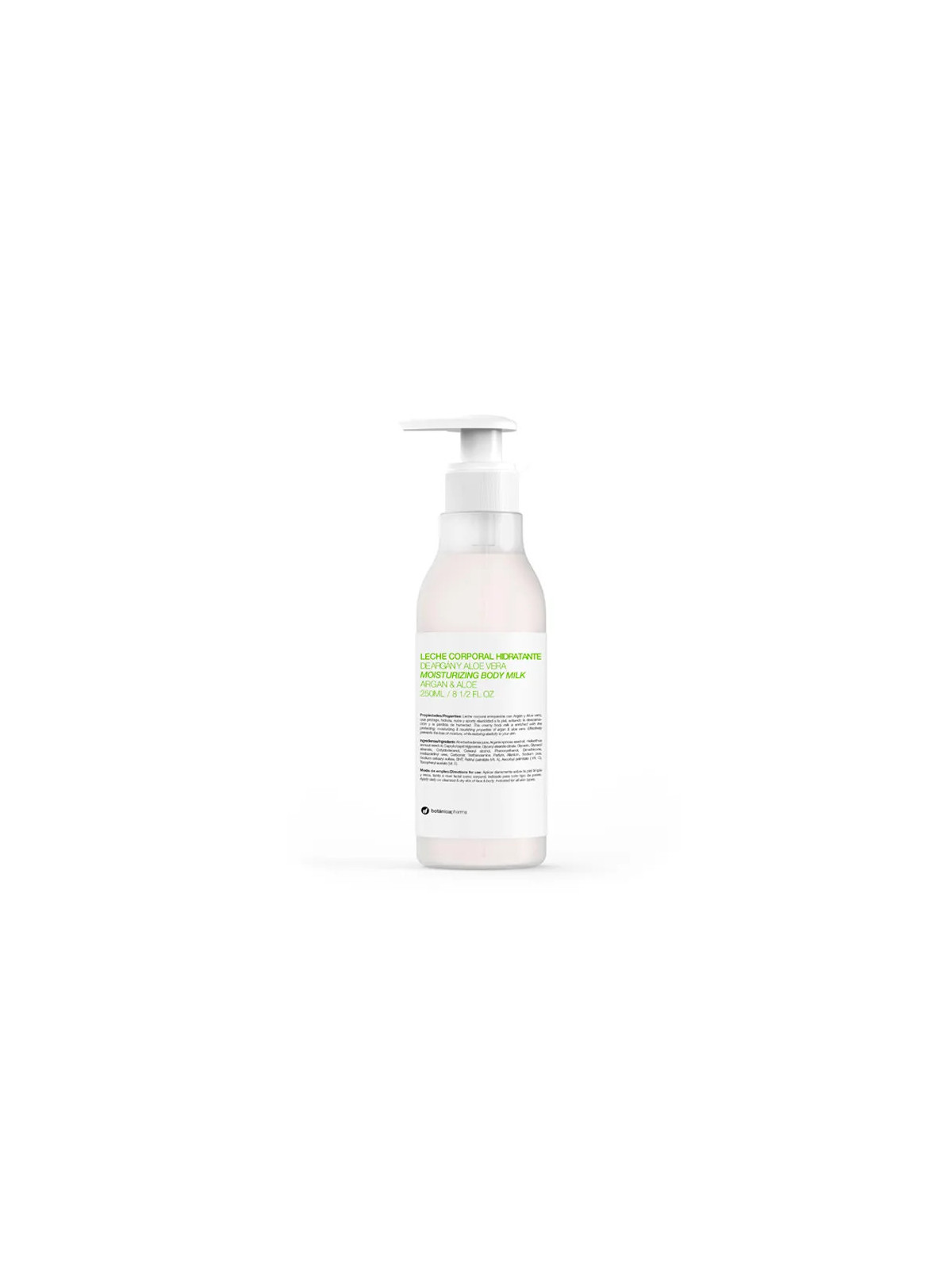 Botánicapharma Lait Corporel Argan et Aloès 250ml