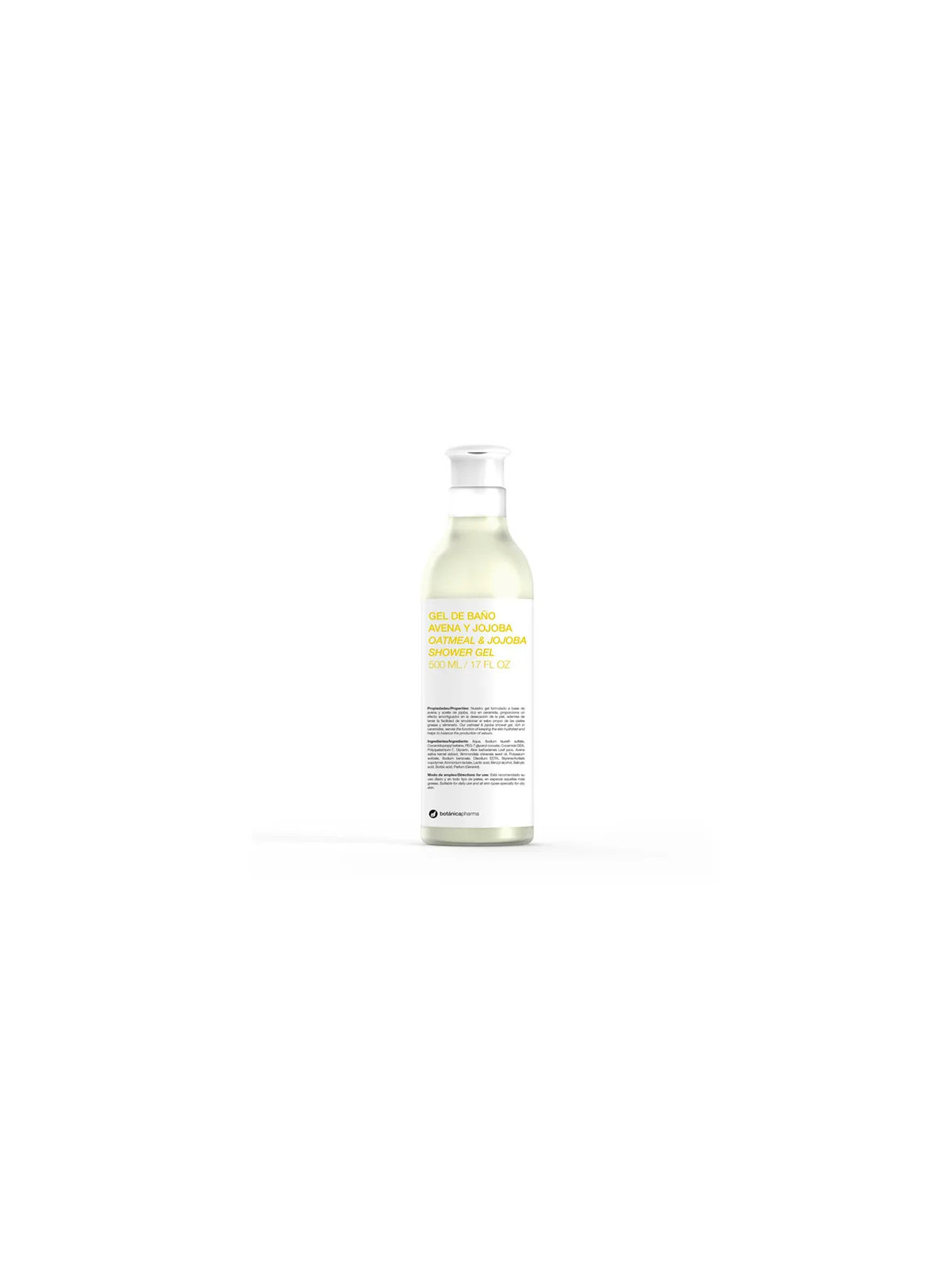Botánicapharma Gel de Bain à l'Avoine et au Jojoba 500ml