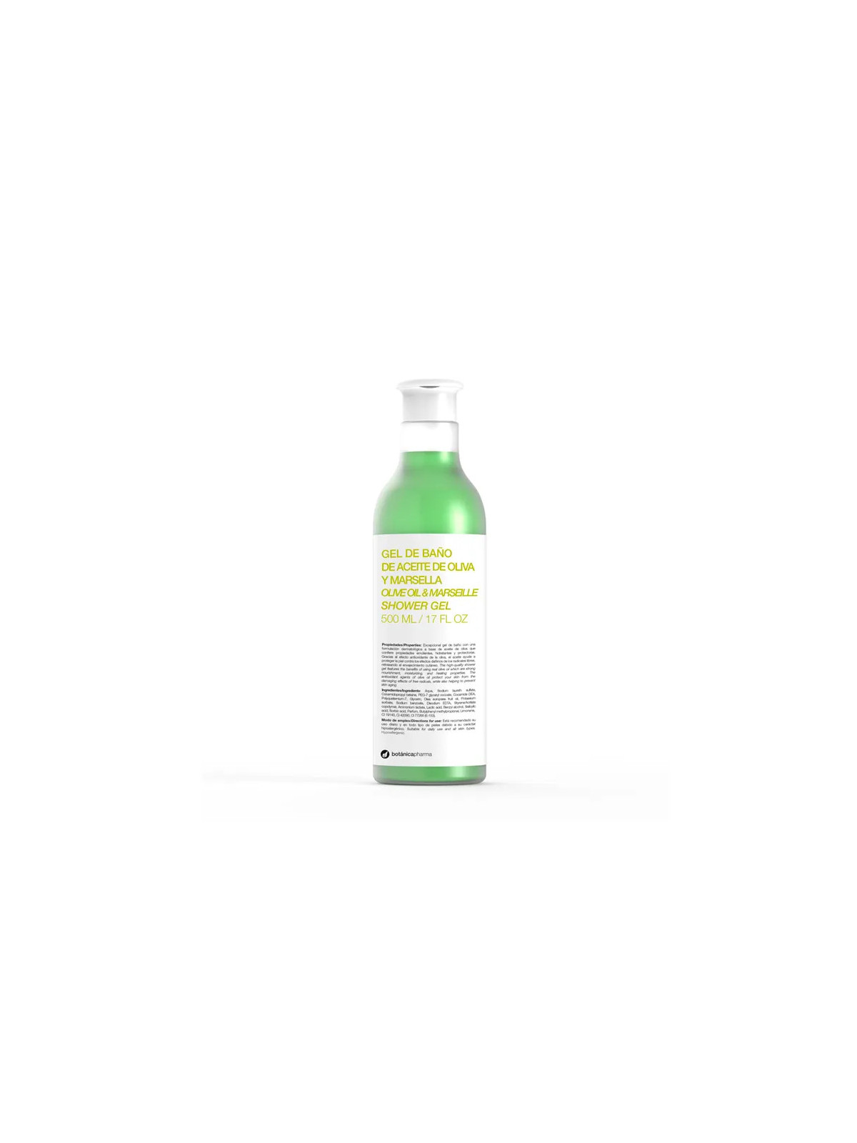 Botánicapharma Gel de Bain Olive Marseille 500ml