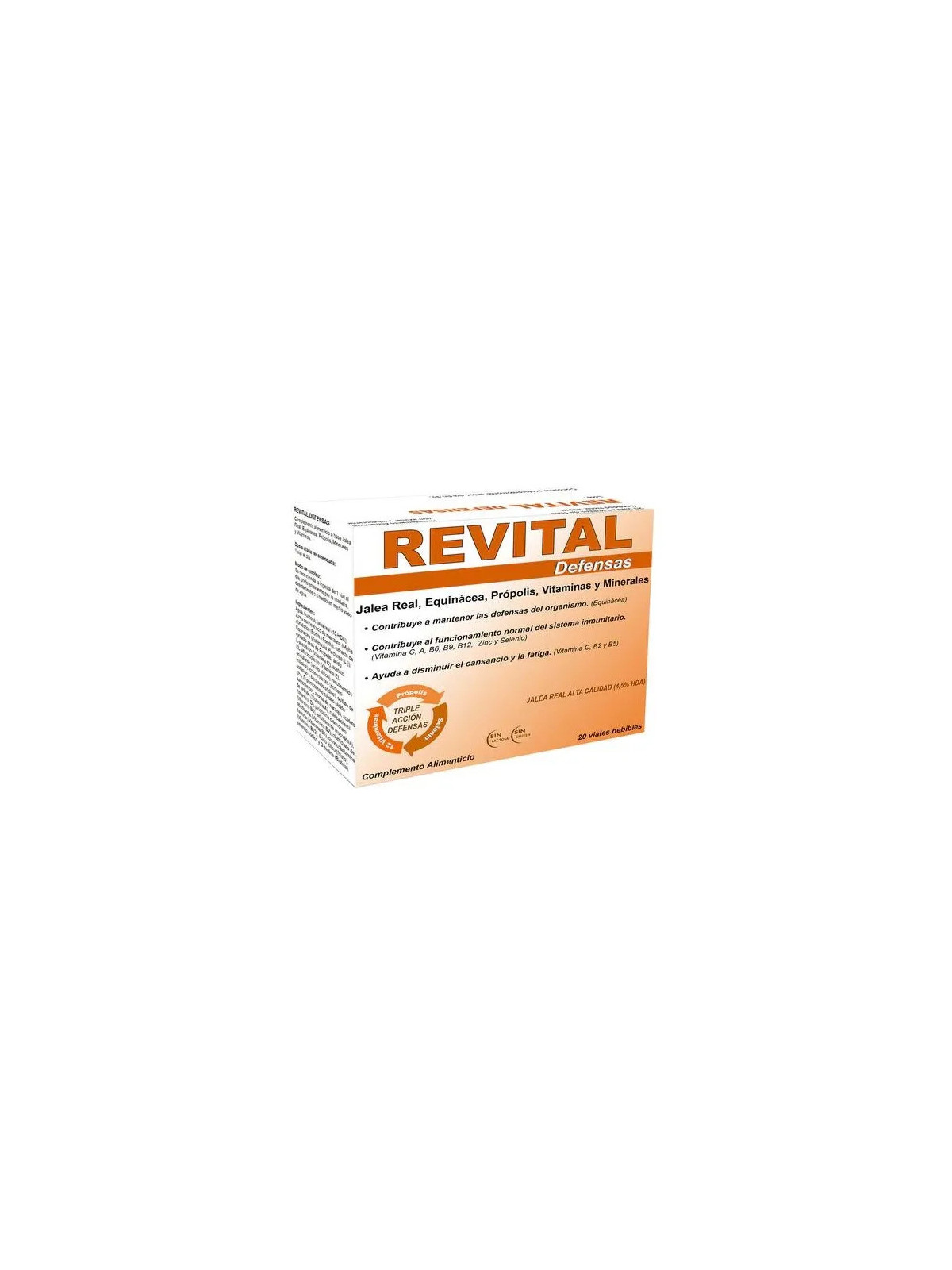 OTC Revital Défenses 20 Flacons