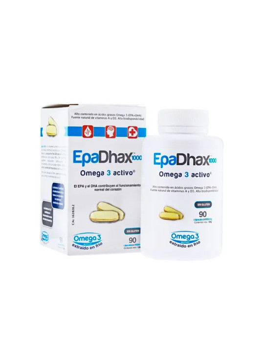 Epadhax Oméga 3 Actif 1000mg 90 Capsules