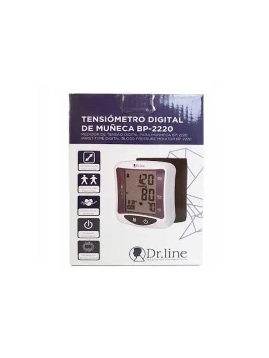 Dr. Line Tensiomètre Numérique de Poignet BP2220