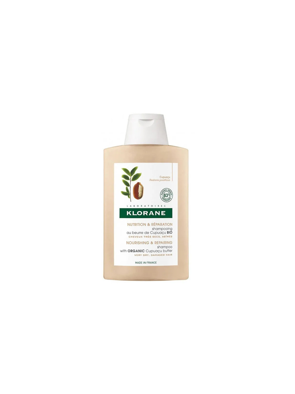 Klorane Shampooing au Beurre de Cupuaçu 400ml