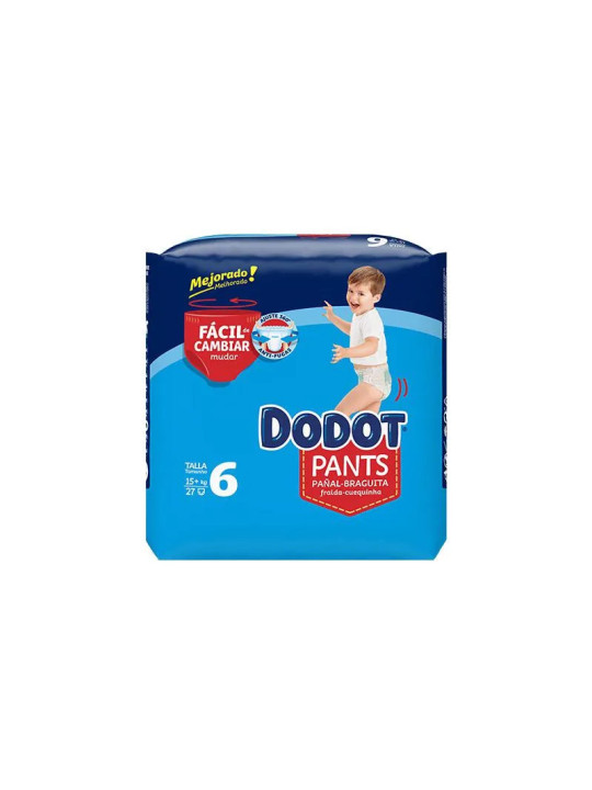 Dodot Pants Couches-Culottes Taille 6 27 Unités