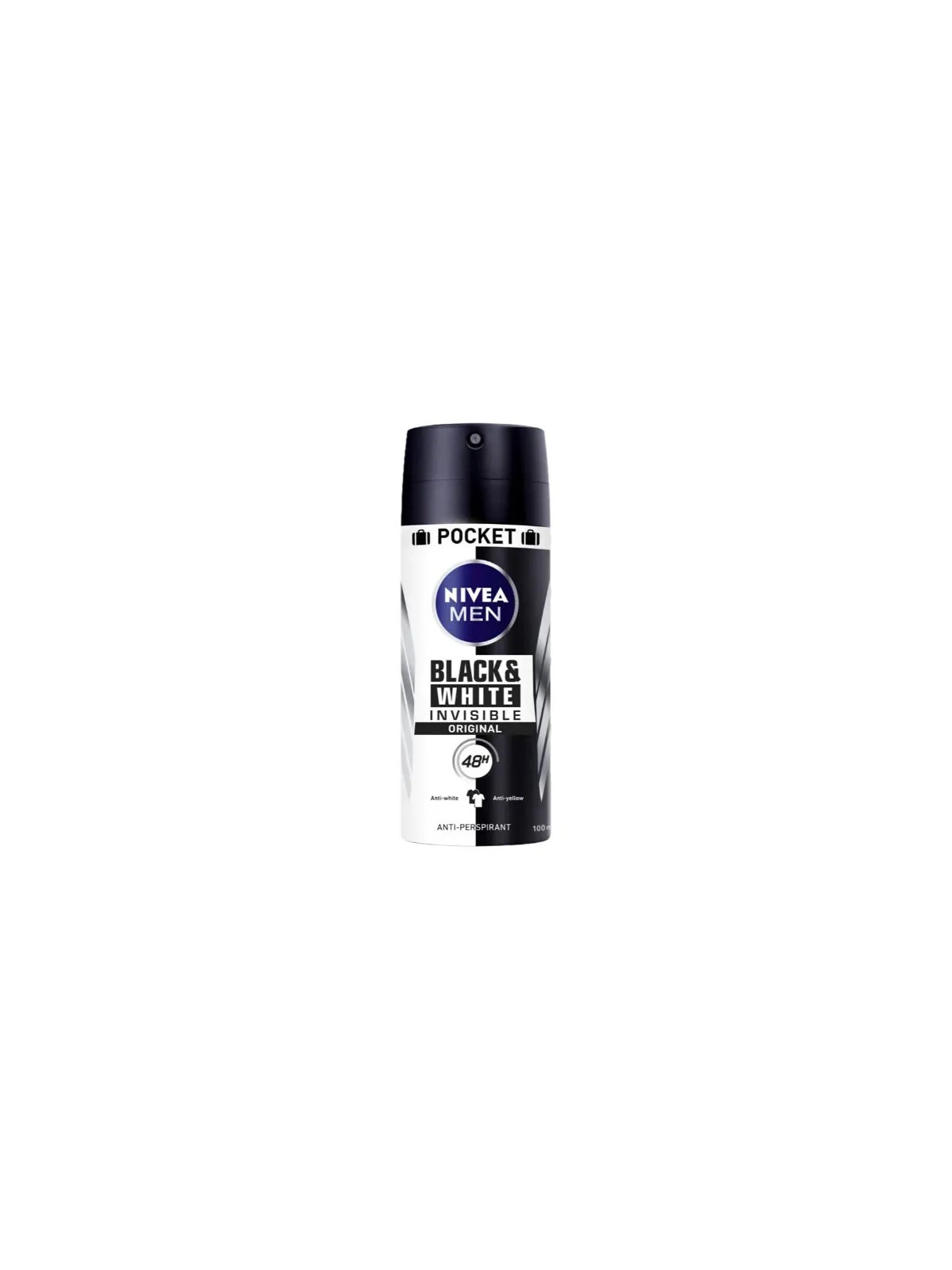 Nivea Men Black & White Invisible Original Déodorant Vaporisateur 100ml