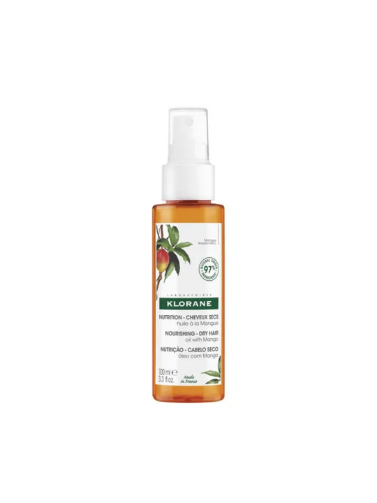 Klorane Huile de Mangue Cheveux Secs 100ml