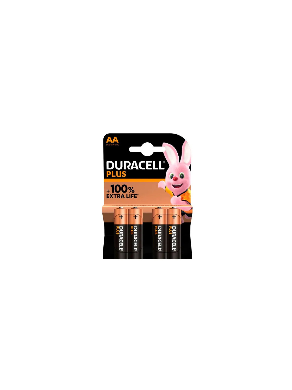 Duracell Plus Power LR06 Piles Pack x 4 unités