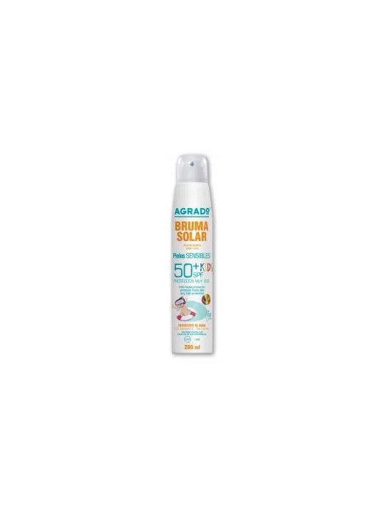 Agrado Brume Sèche Solaire SPF50 Kids 200ml