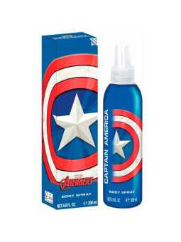 Marvel Avengers Captain America Body Spray Vaporisateur 200ml