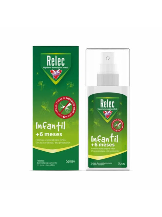 Relec Enfant +6 Mois Anti-Moustiques Vaporisateur 100ml