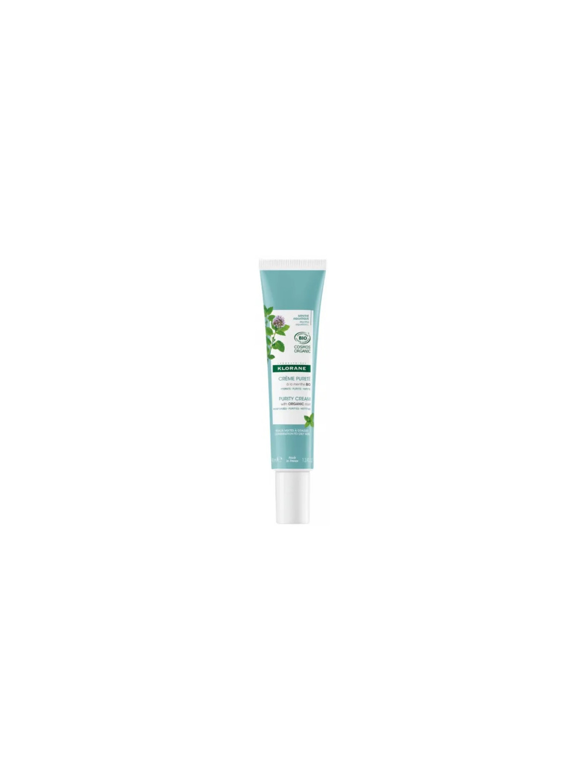 Klorane Crème Purifiante à la Menthe Aquatique Bio 40ml