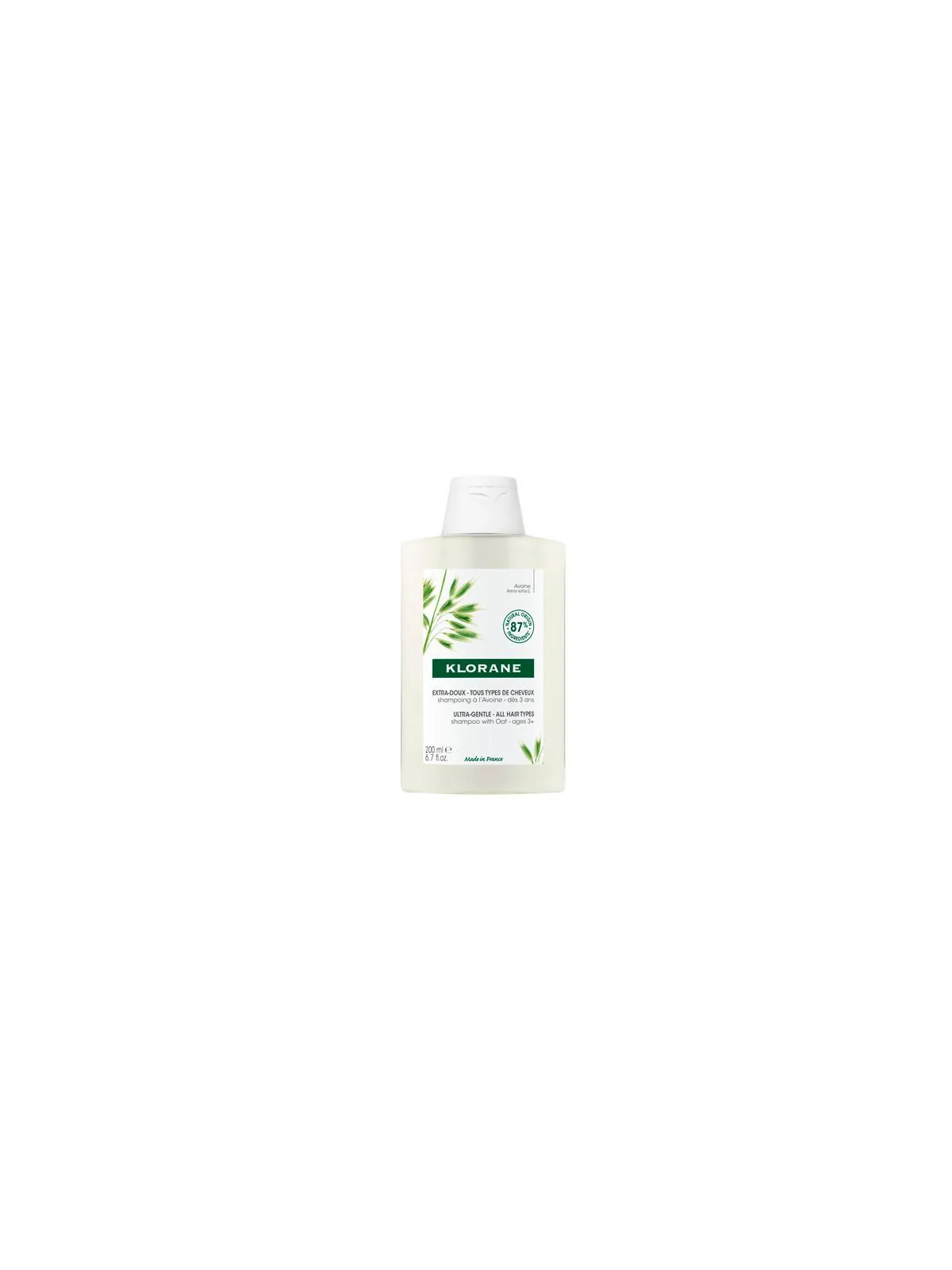 Klorane Shampooing au Lait d'Avoine 200ml