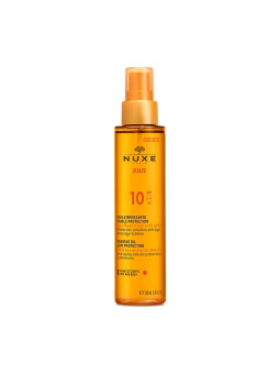 Nuxe Sun Huile Bronzante Visage et Corps SPF10 150ml