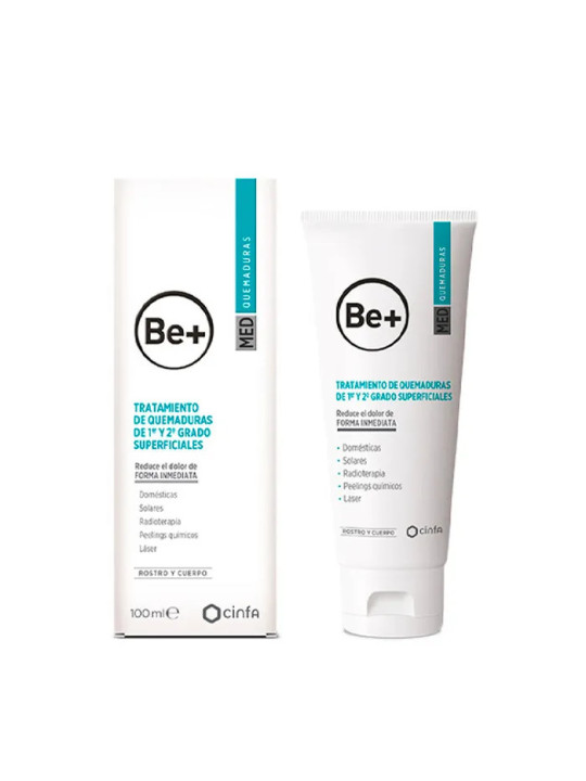 Be+ Med Émulsion contre les Brûlures 100ml