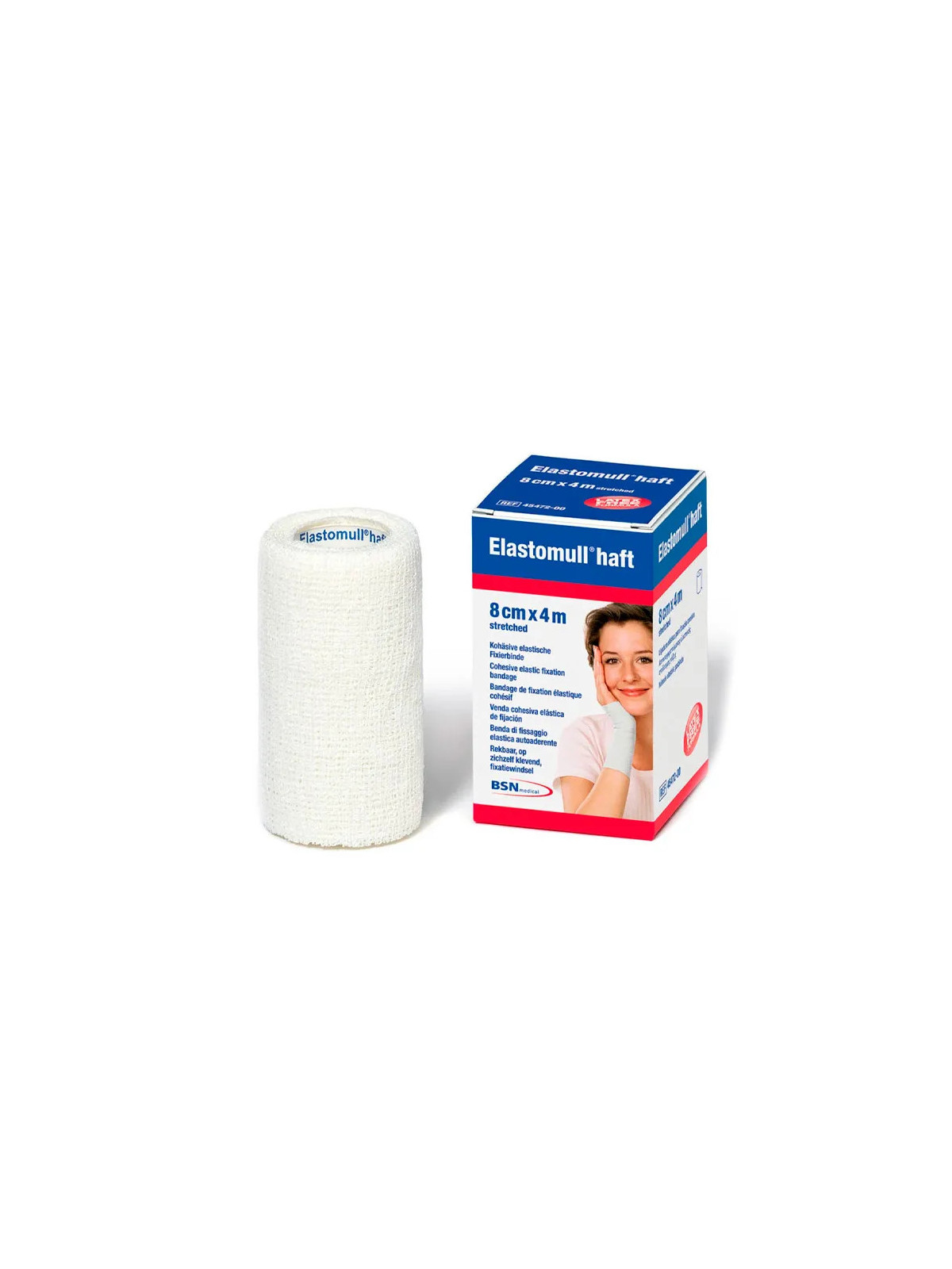 BSN Medical Elastomull Haft Bandage 8cm x 4m