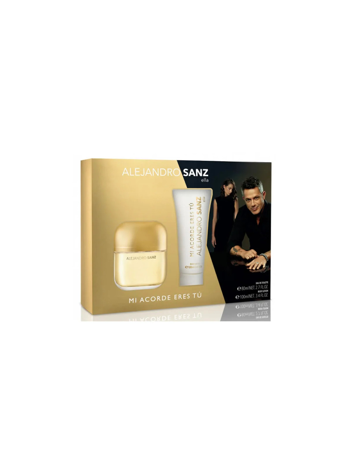 Alejandro Sanz Mi Acorde Eres Tu Eau de Toilette Vaporisateur 100ml Coffret 2 Produits