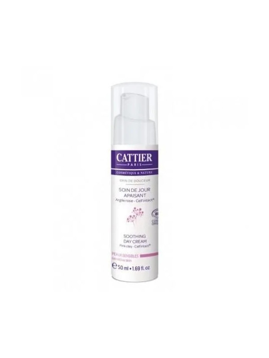 Cattier Crème de Jour Calmante Peaux Sensibles 50ml