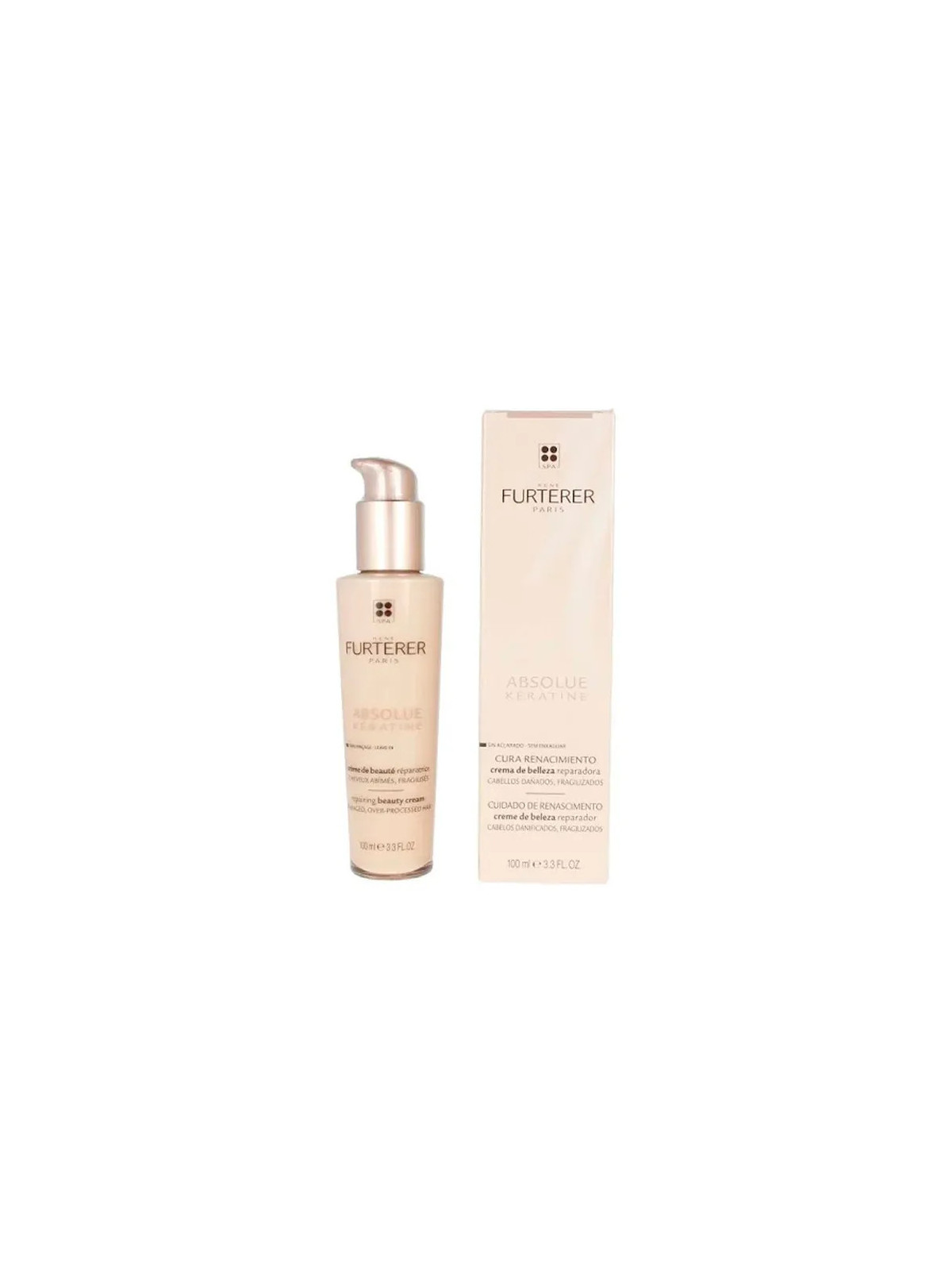 René Furterer Absolue Kératine Crème de Beauté Réparatrice 100ml
