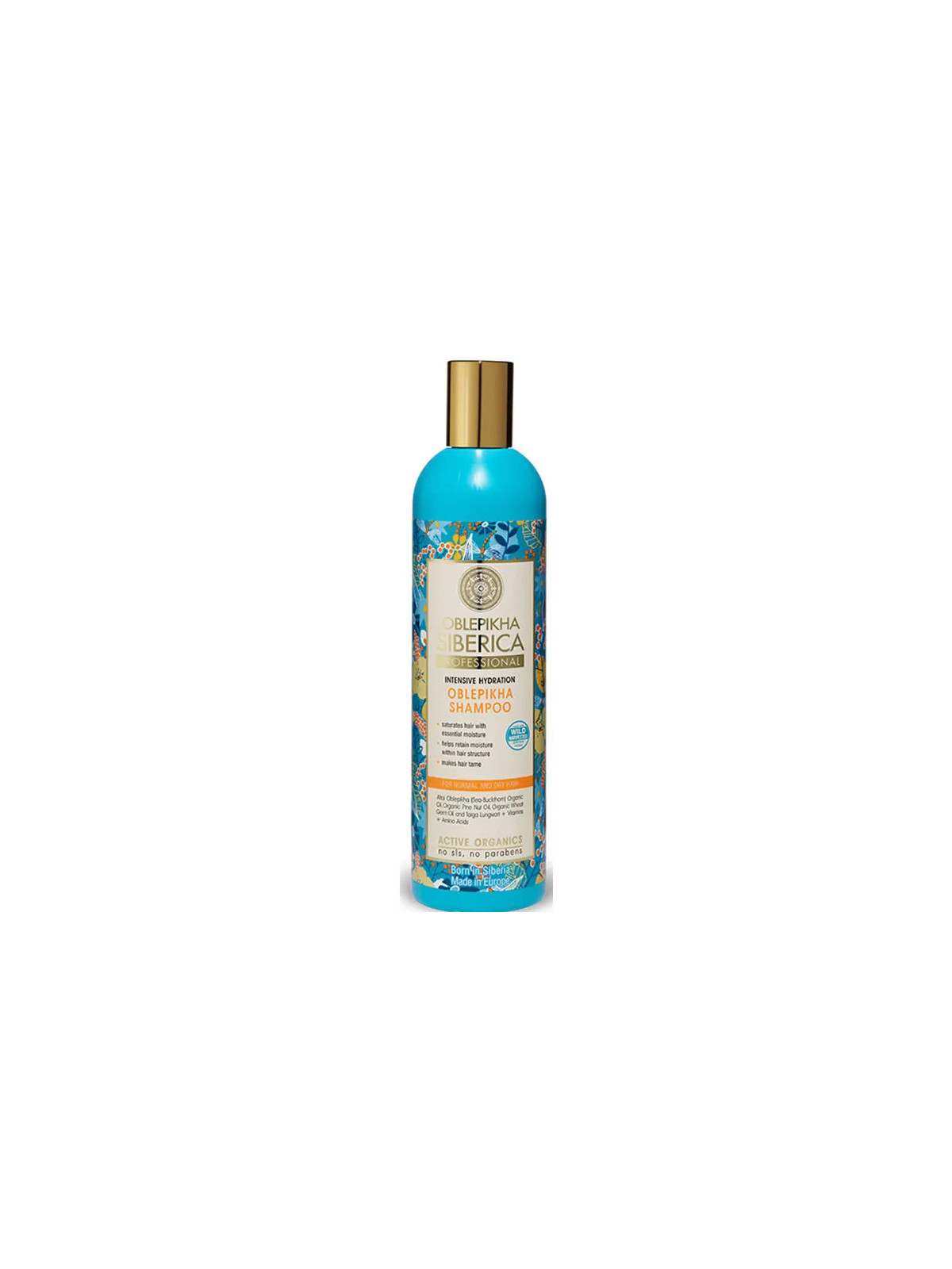 Natura Siberica Oblepikha Shampooing Hydratation Intensive 400ml