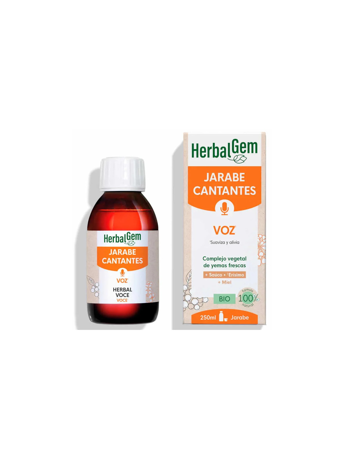 HerbalGem Sirop des Chanteurs Apaise & Soulage 250ml