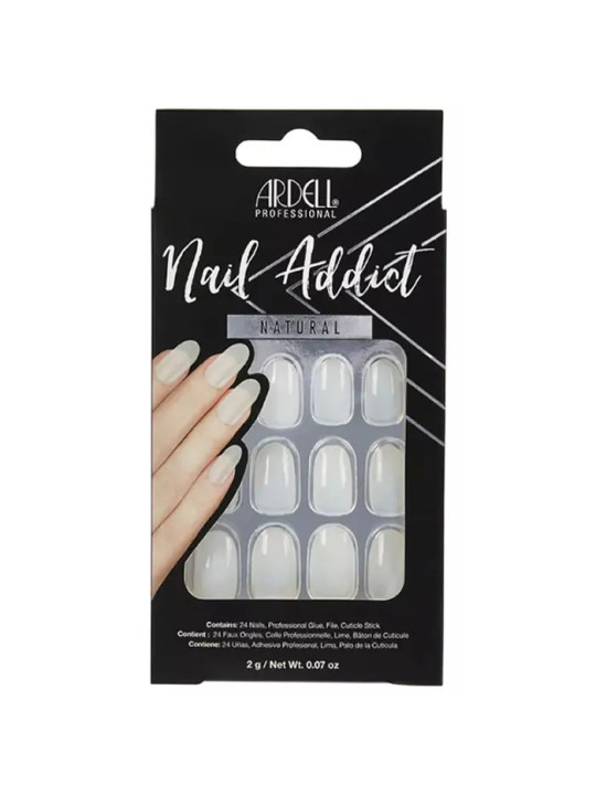 Ardell Nail Addict Natural Oval Faux Ongles