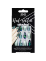Ardell Nail Addict Green Glitter Chrome Faux Ongles