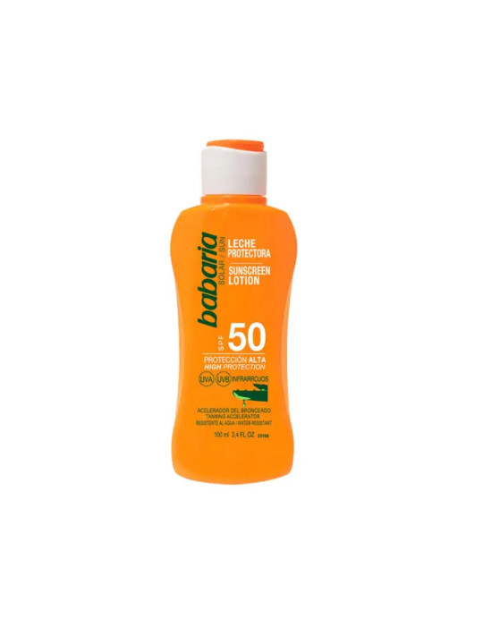 Babaria Lait Solaire à l'Aloe Vera SPF50 100ml