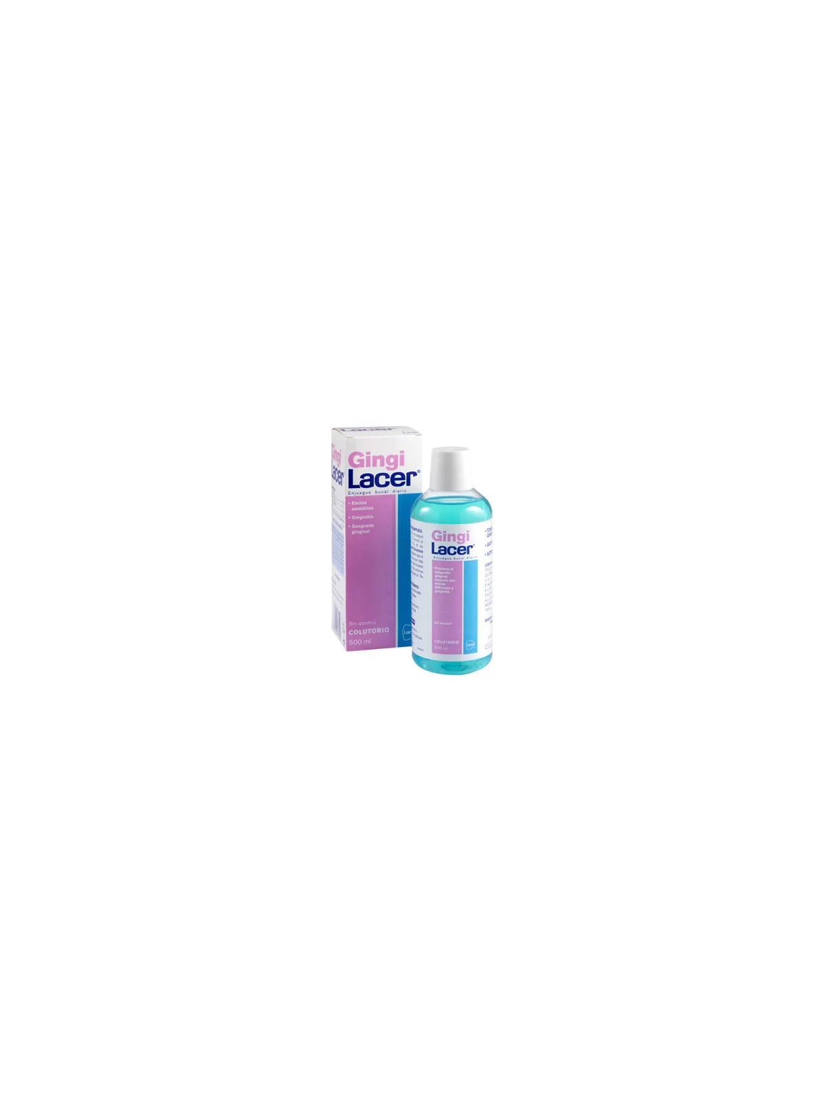 Lacer Bain de Bouche Sans Alcool 500 ml