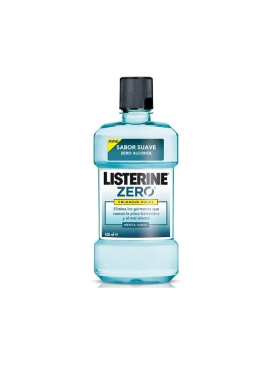 Listerine Zero Alcool Bain De Bouche Menthe Douce 500ml