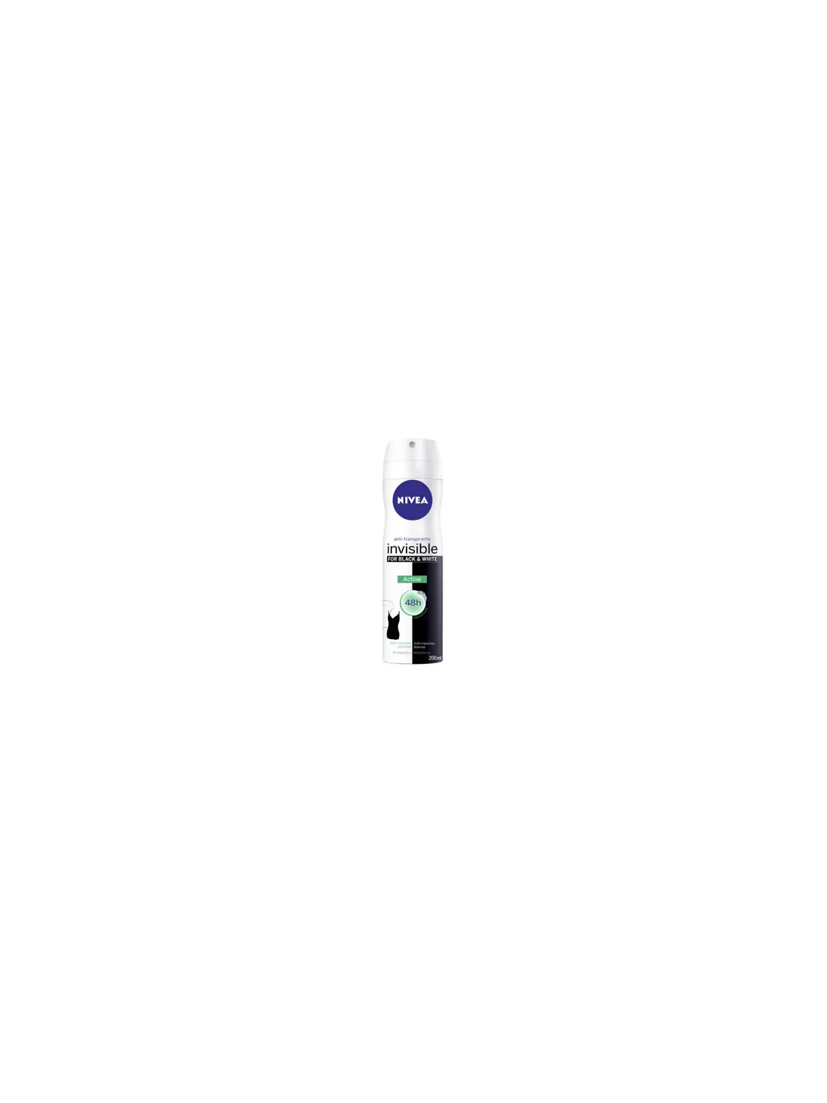 Nivea Atomiseur Black & White Active 200ml