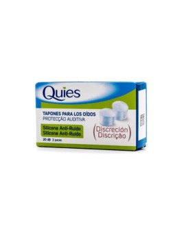 Quies Bouchons En Silicone Anti-bruit 6 Unités