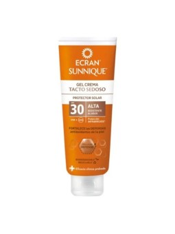 Ecran Sunnique Silky Touch Cream Gel Spf30 250ml