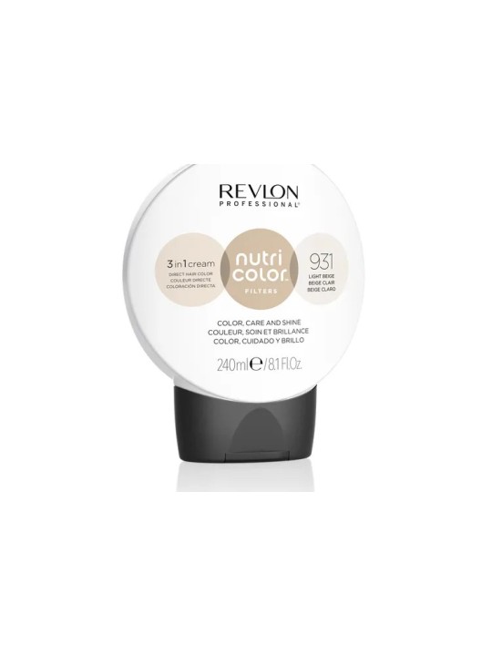 Revlon - Nutri Color Filters Toning 240ml - 931 Light Beige
