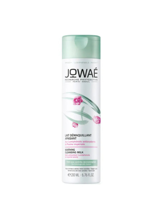 Jowaé Lait Démaquillant Apaisant 200ml