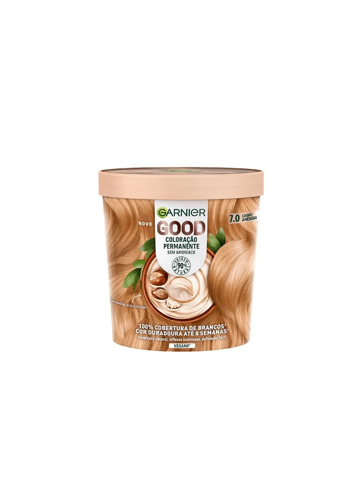 Garnier Good Coloración Permanente 7,0 Rubio Almendra 1 U