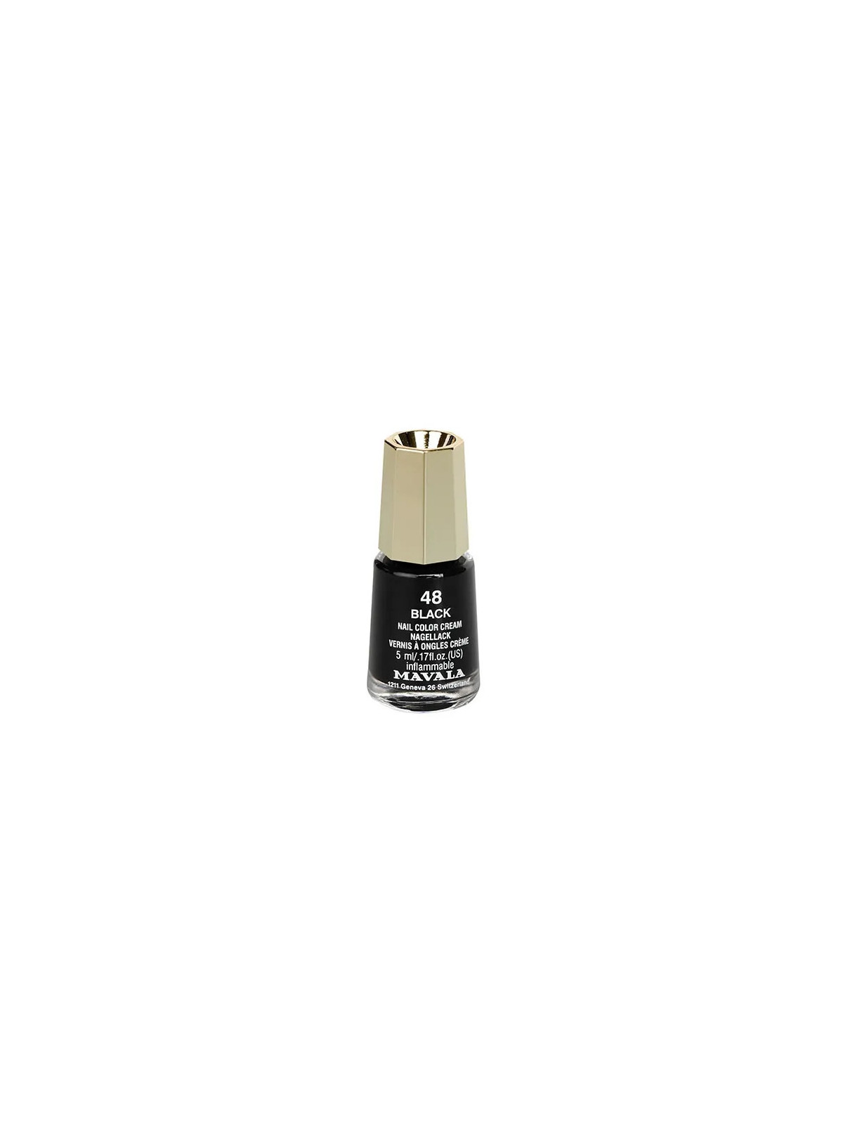 MAVALA Vernis à Ongles 48 Black 5ml
