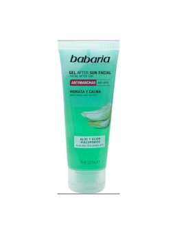 Babaria Anti-Manchas Aloe y Acido Hialuronico Gel Facial After Sun 75ml