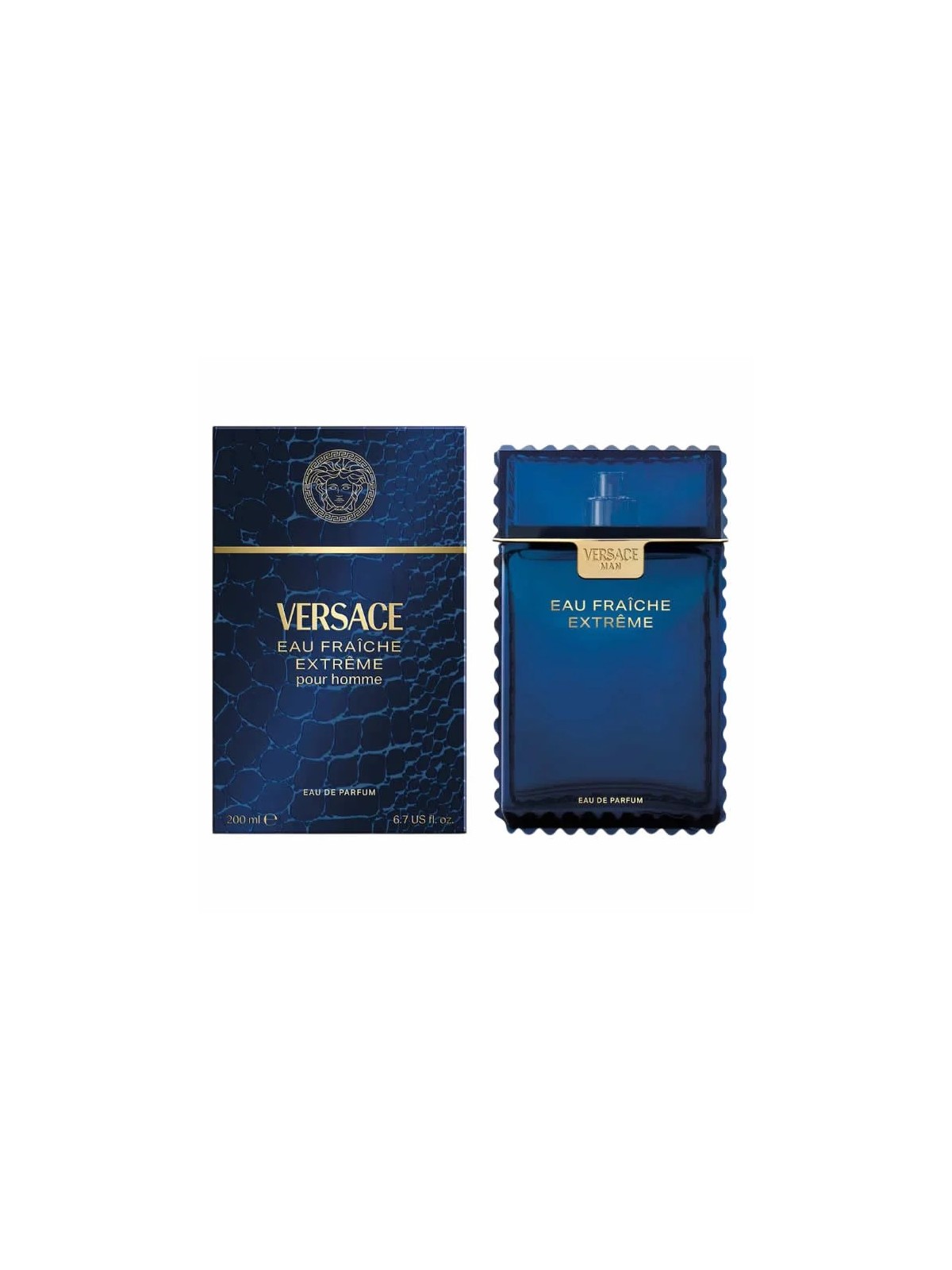 Versace Eau Fraîche Extreme Pour Homme Eau De Parfum Vaporisateur 200ml
