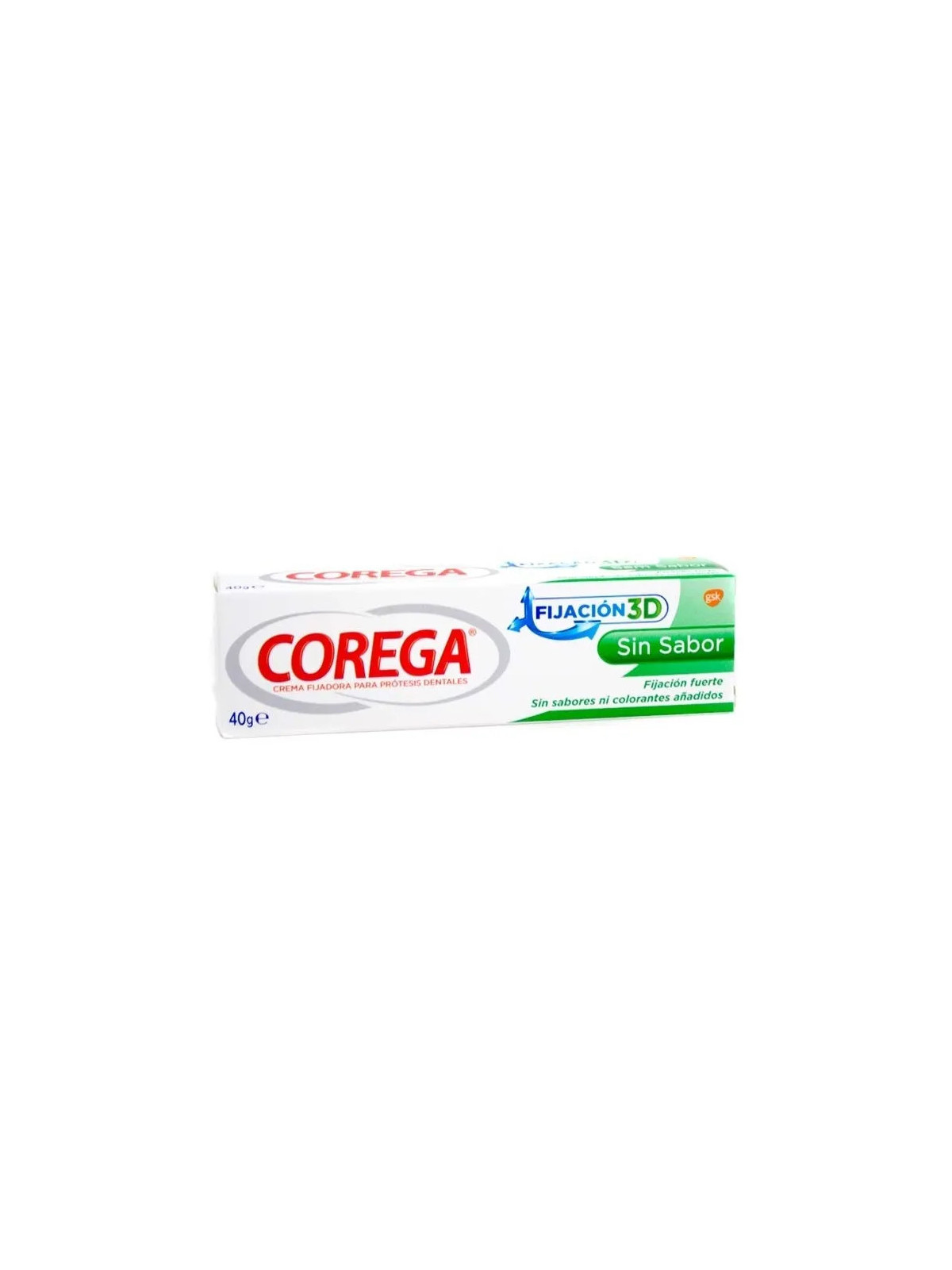 Corega Sans Saveur Crème de Fixation 40g