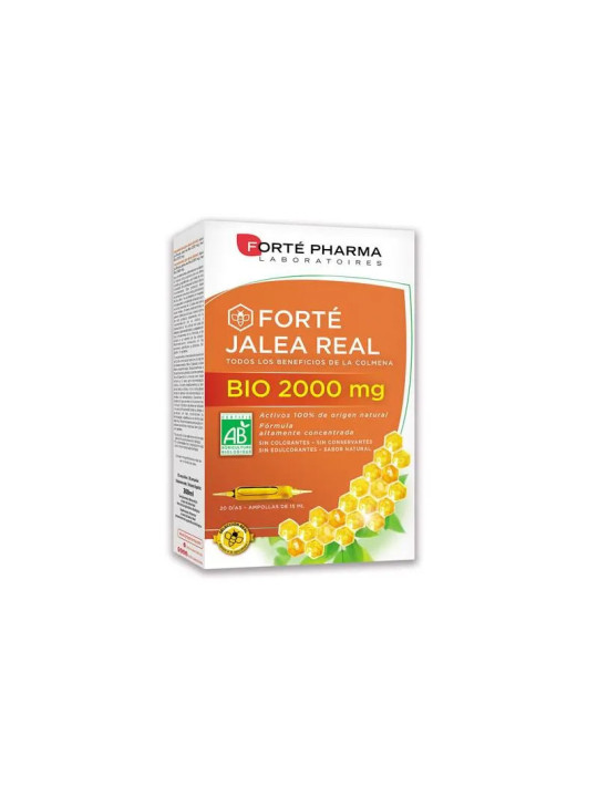 Forté Pharma Gelée Royale Bio 2000mg 20 Ampoules