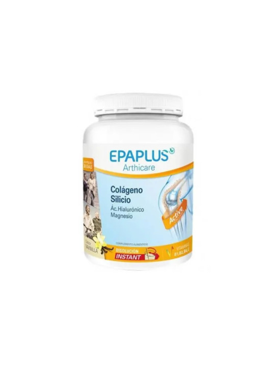 Epaplus Collagène Silicium Acide Hyaluronique et Magnésium Saveur Vanille 326g