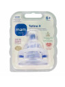 MAM SkinSoft Tétine Pour Liquides Épais +6 Mois 2 Unités