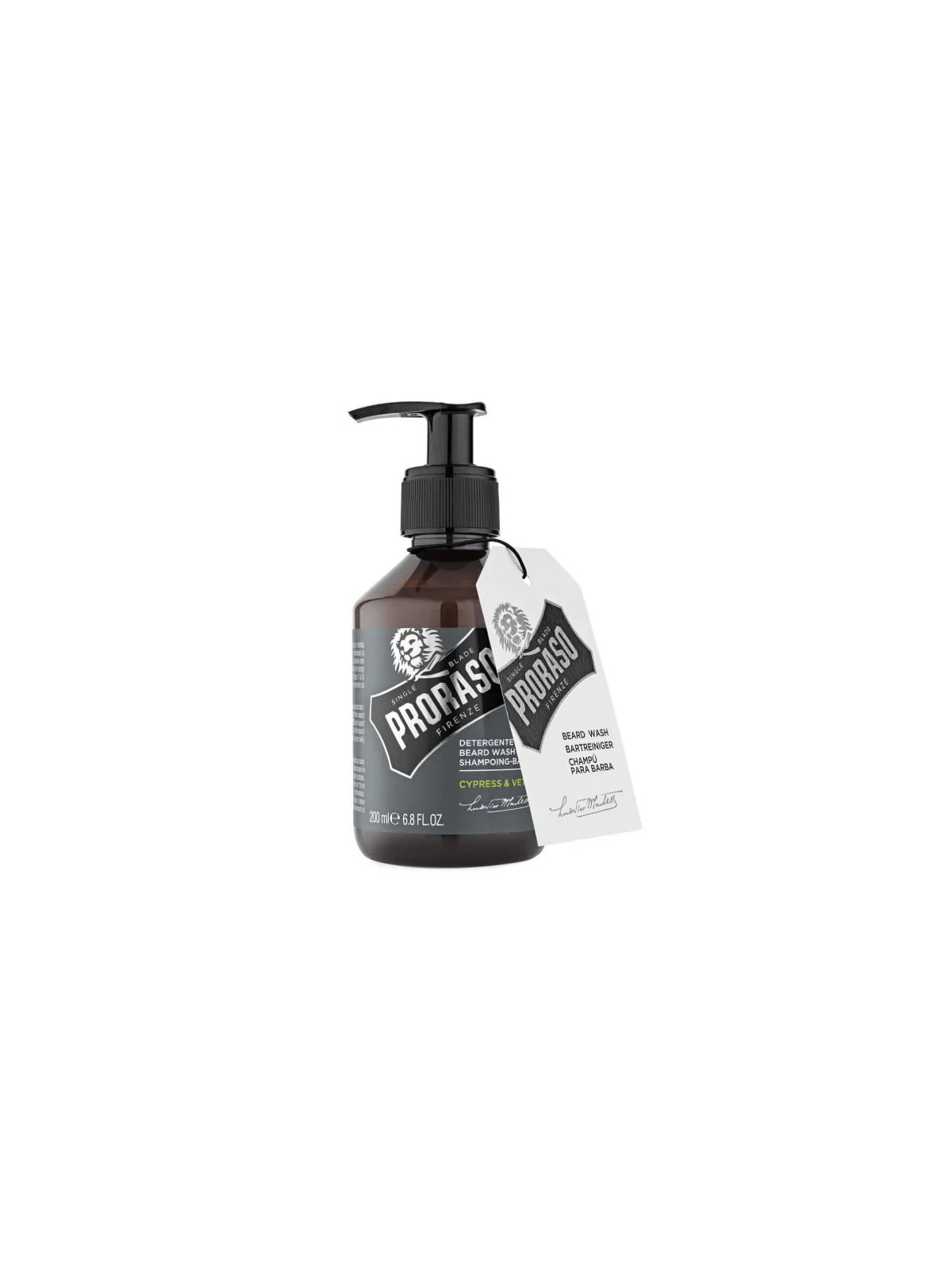 Proraso Shampooing Barbe Cypress Vetyver 200ml