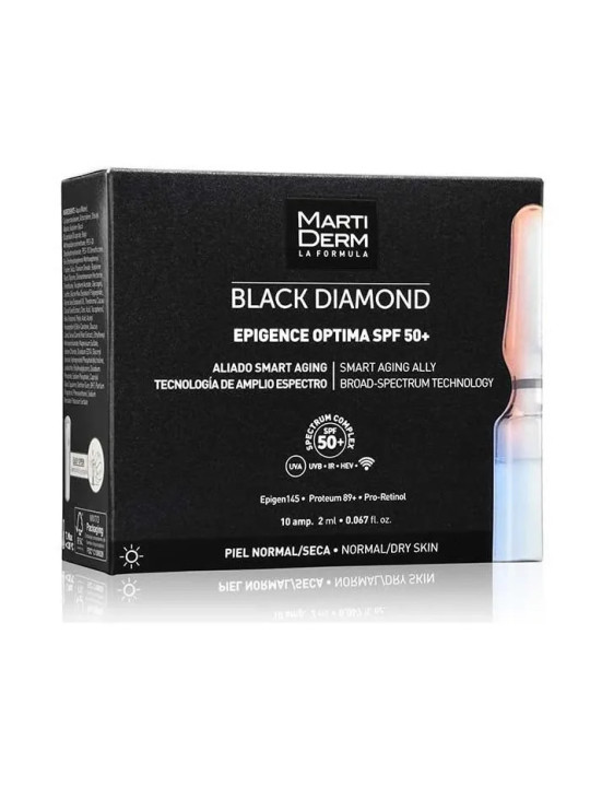 Martiderm Black Diamond Epigence Optima SPF50 10 Ampoules