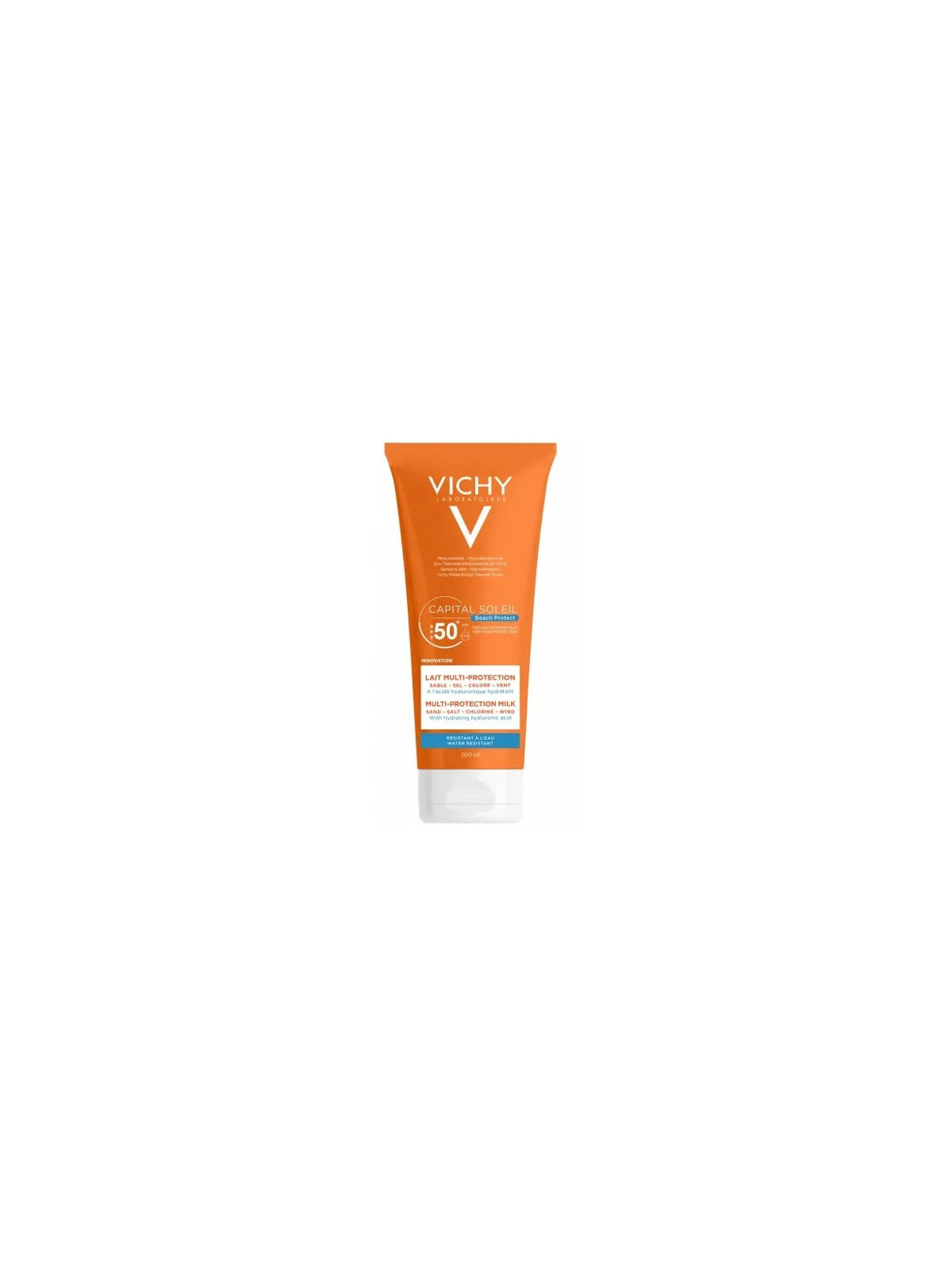 Vichy Capital Soleil Lait Multi Protection Résistant À L'Eau SPF50 200ml
